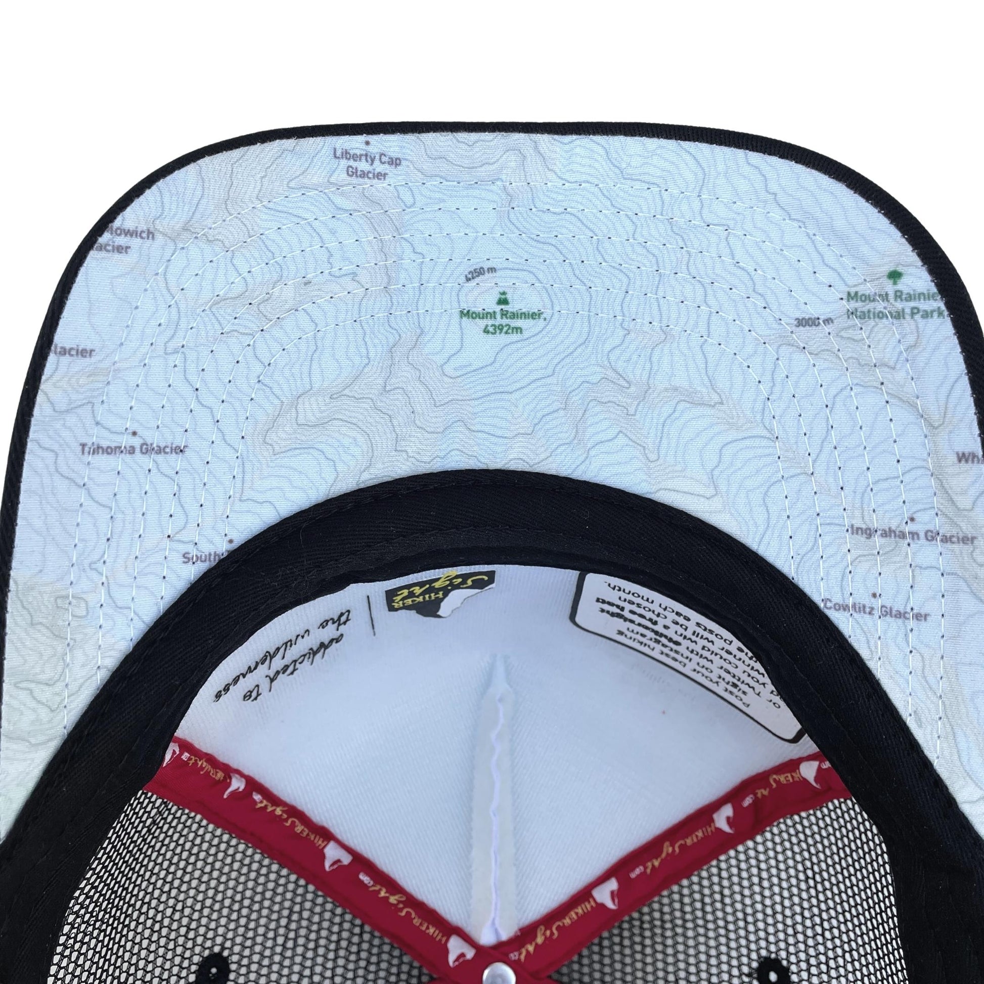 Mount Rainier Trucker Hat underbill image | Hiker Sight