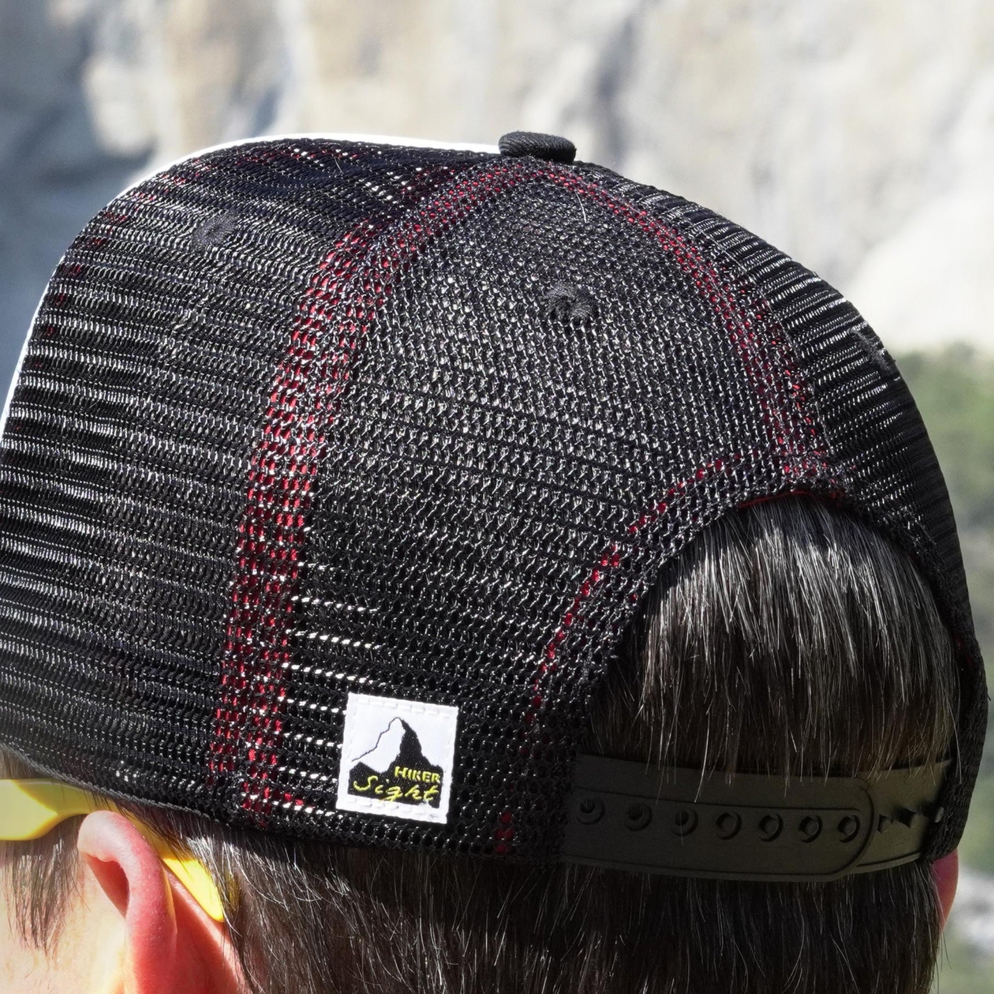 Hiker Sight Logo Stitched on a Trucker Hat | Hiker Sight 