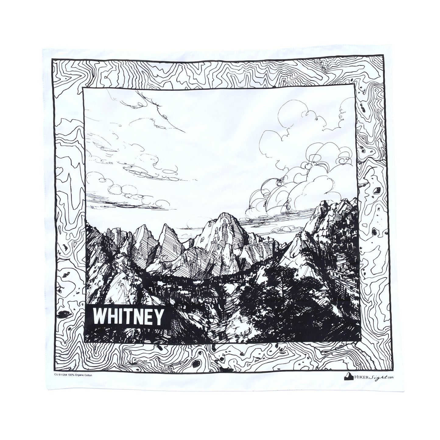 Mount Whitney bandana | Hiker Sight